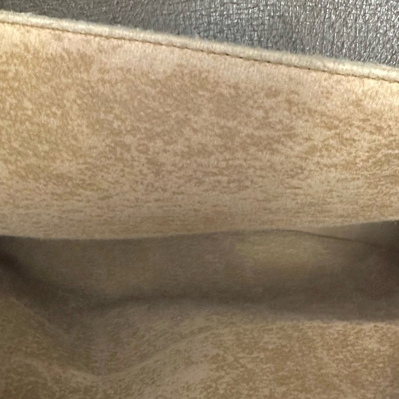 Gucci beige Ebony Vintage Coated Canvas Satchel - Picture 12 of 16